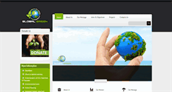 Desktop Screenshot of globalgreenpk.org